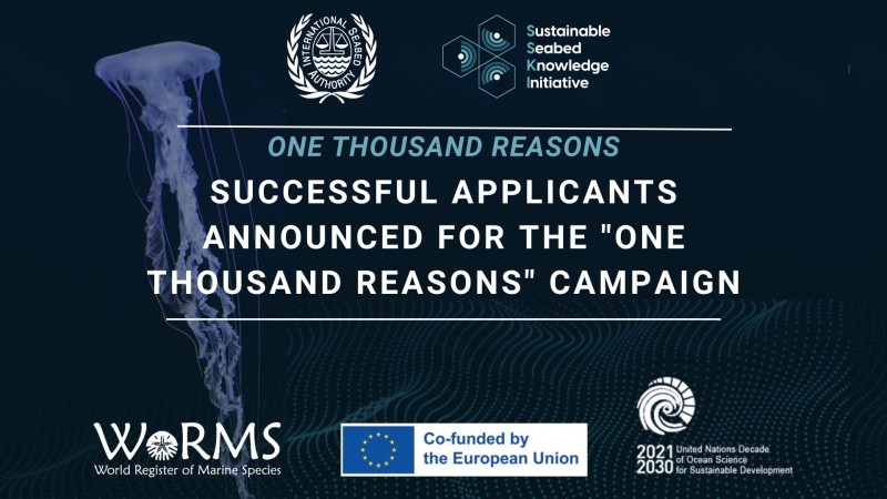 Successful applicants announced for the “One Thousand Reasons” campaign
